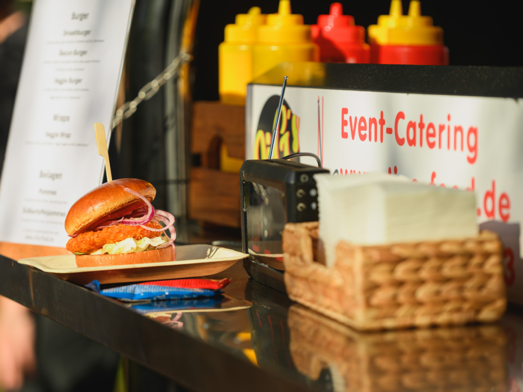JiGs Foodtruck Catering bei einem Event in Leipzig